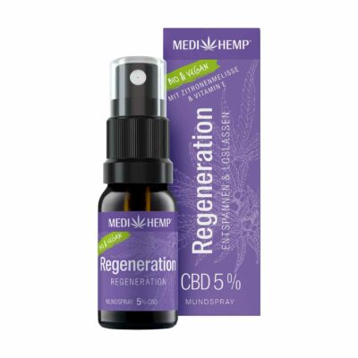Medihemp Bio Regeneration – spray de gură cu CBD (5%)